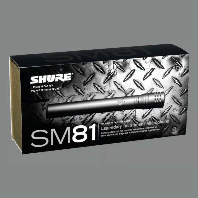 Shure SM81-LC Kondenser Enstrüman Mikrofonu