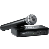 Shure BLX24/PG58 PG58-H8E özellikli Kablosuz Vokal Sistemi