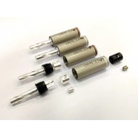 Aeco ABP 1111S Silver Banana Plug 4 Adet Fiyatıdır