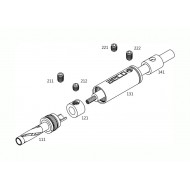 Aeco ABP 1111R Rhodium Banana Plug 4 Adet Fiyatıdır