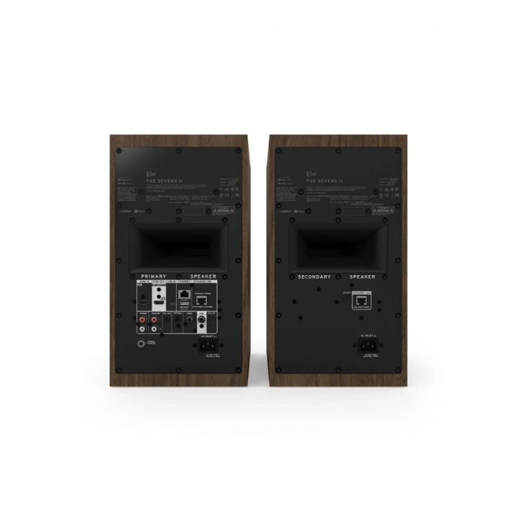 Klipsch The Sevens II - Heritage Serisi Aktif Hoparlör Ceviz