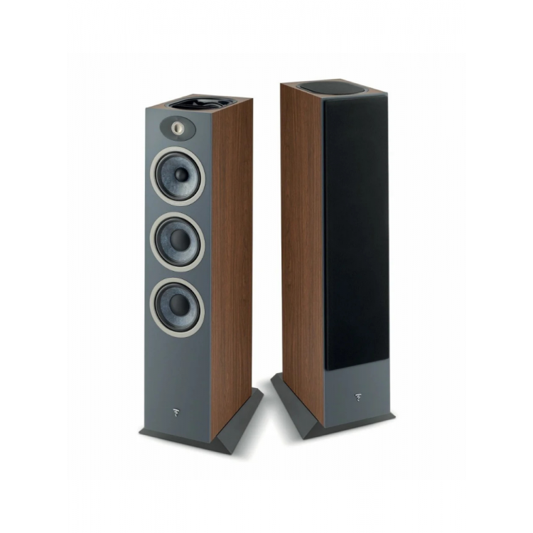 Focal THEVA N3-D Dolby Atmos Kule Hoparlör Çift DarkWood