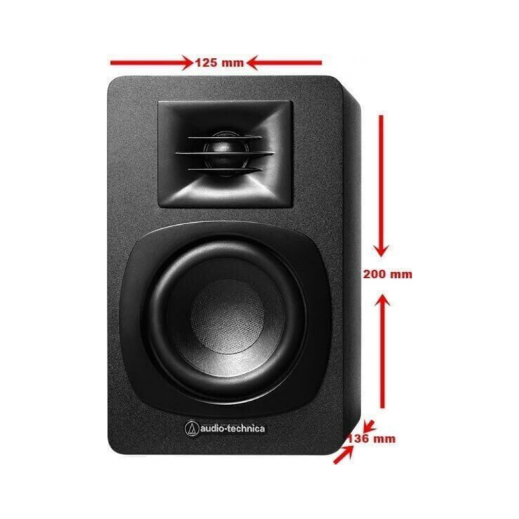 Audio-Technica AT-LP60XBTBK & AT-SP3X Pikap Müzik Sistemi
