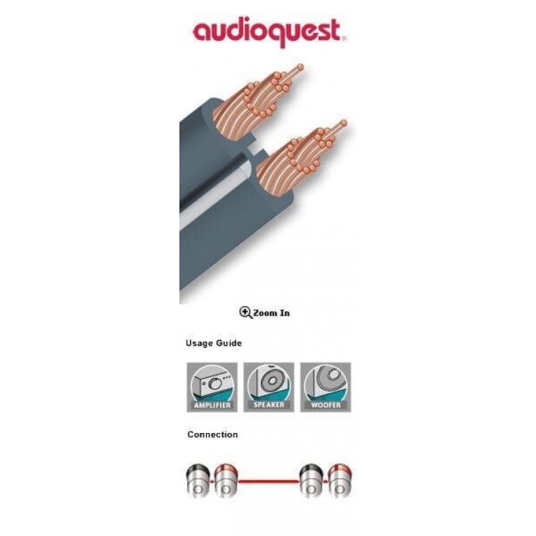 Audioquest G-2 Hoparlör kablosu  (1 metre fiyatıdır)