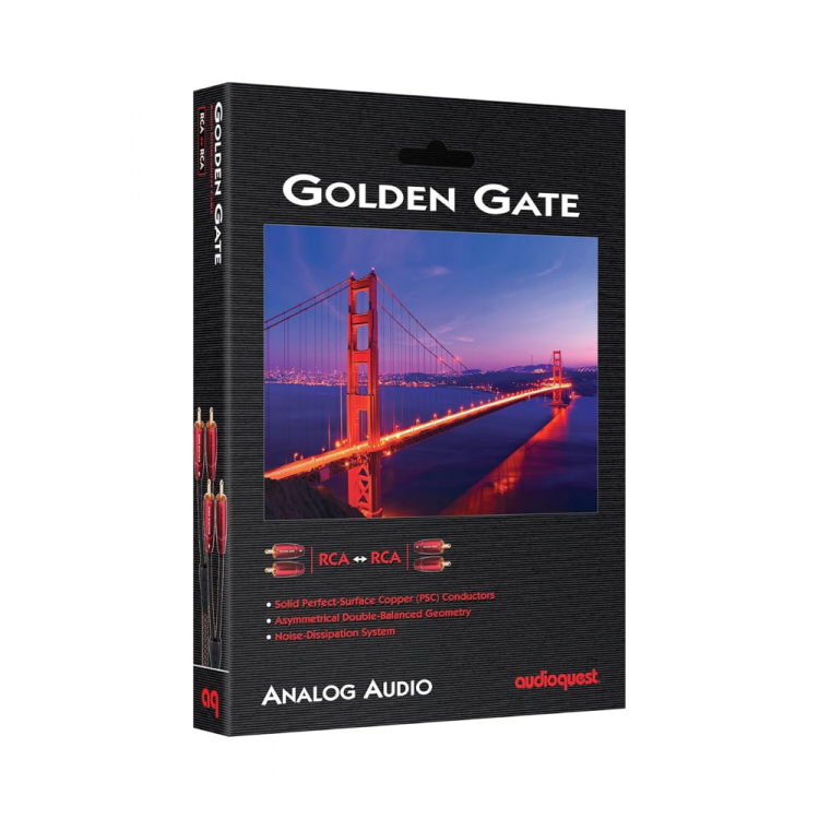 Audioquest Golden Gate 3,5mm-RCA Kablo 3 mt