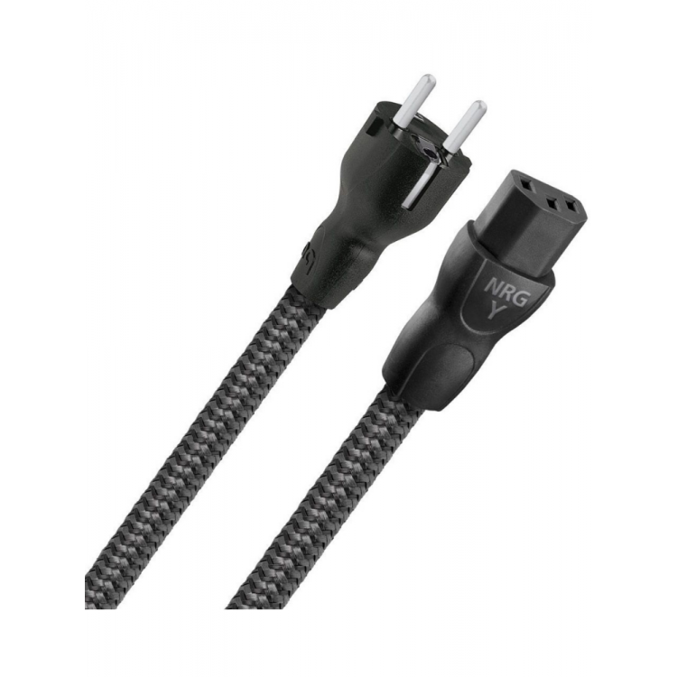 Audioquest NRG-Y3 Low-Distortion 3 Pole Power Cable 1mt.