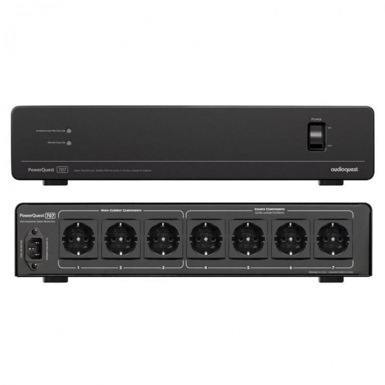 Audioquest Powerquest 707 AC Filtreli Akım Korumalı Priz