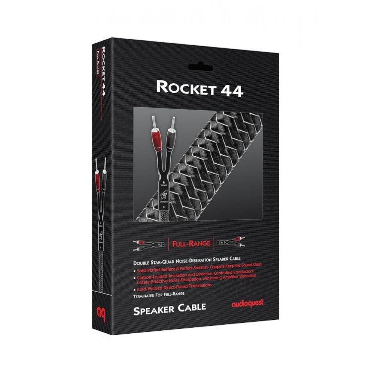 Audioquest Rocket 44 Banana Speaker Cable 3 metre