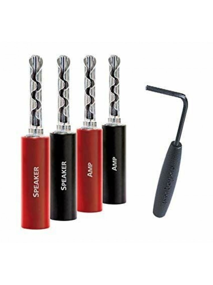 Audioquest SureGrip100 Silver BFA/Banana Plug