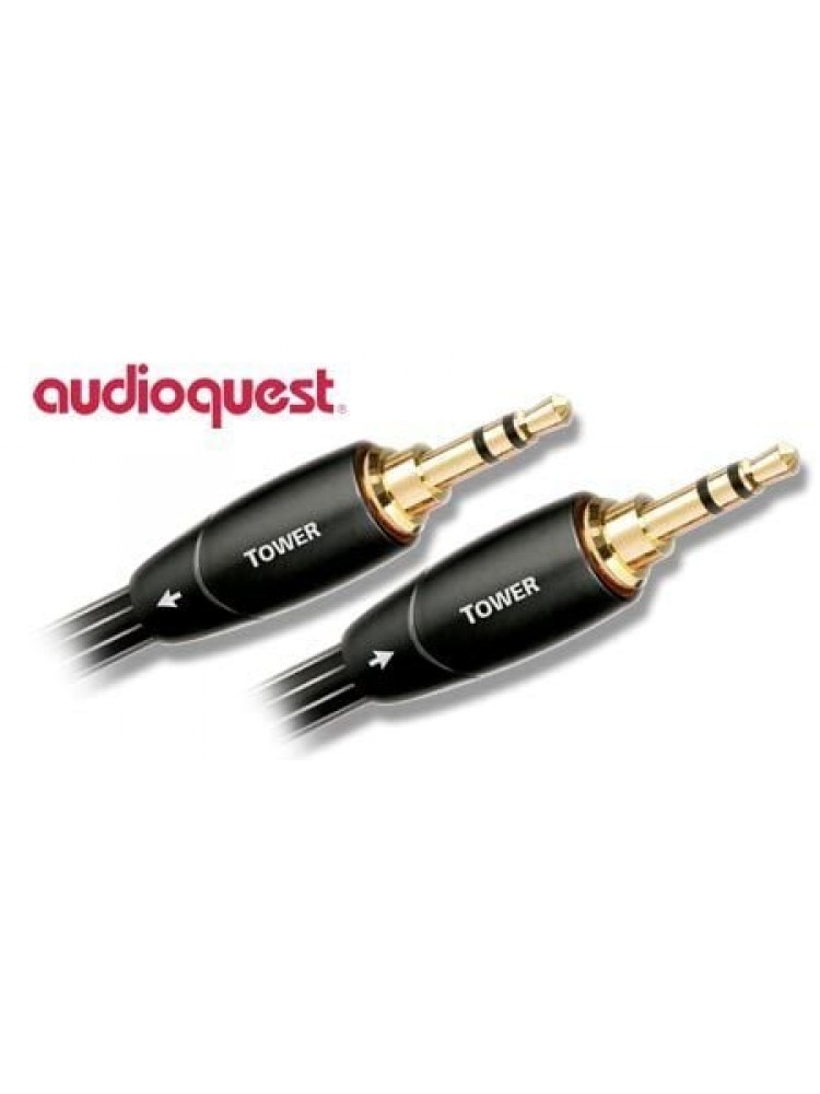 Audioquest Tower 3,5mm-3,5mm AUX Kablo 1 mt