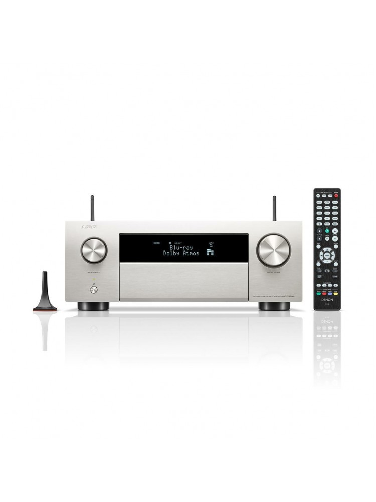 Denon AVC-X4800H 9.4 Ch 8K AV Amplifier Siver