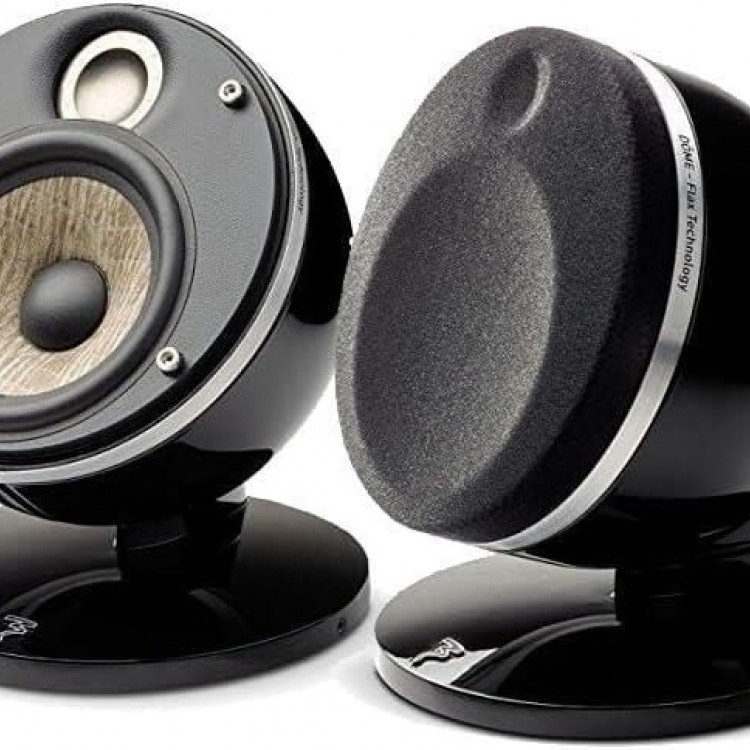 Focal NVP Dome Flax Sat Hoparlör Çift Siyah
