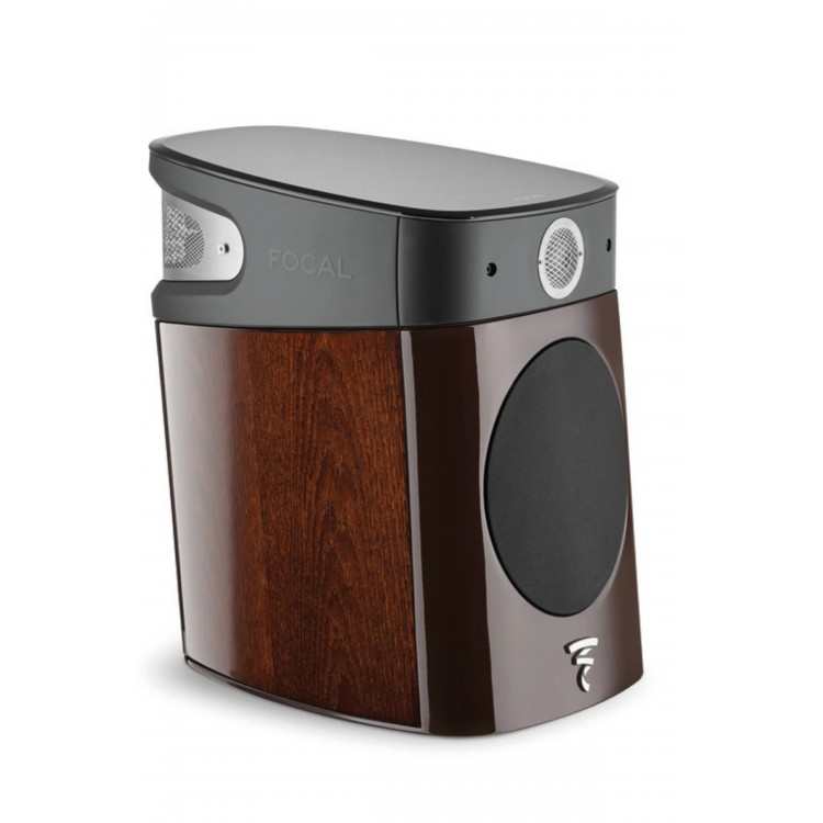 Focal Sopra No1 Raf Tipi Hoparlör Çift Macassar Ebony