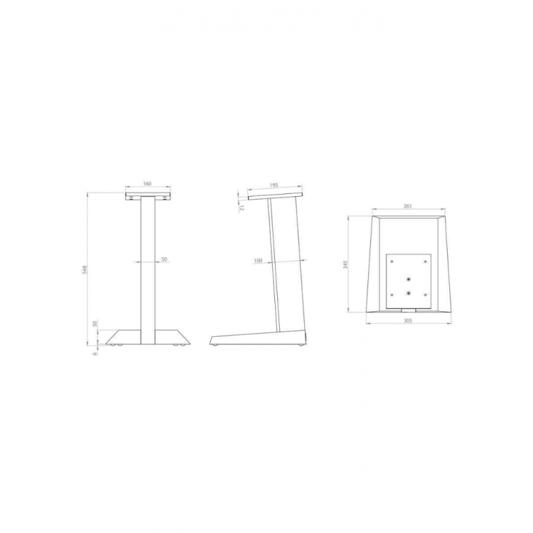 Focal Theva-Vestia N1 Hoparlör Standı Çift