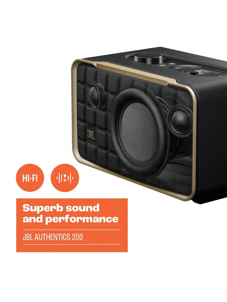 JBL Authentics 200 Wireless Hoparlör Siyah