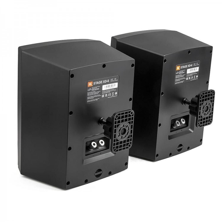 Jbl Stage XD6 İç-Dış Mekan Seslendirme Hoparlörü Çift Siyah
