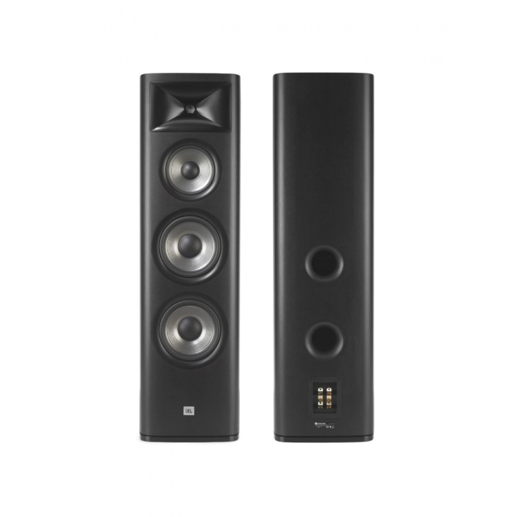 JBL Studio 698 Kule Tipi Hoparlör Çift Dark Wood