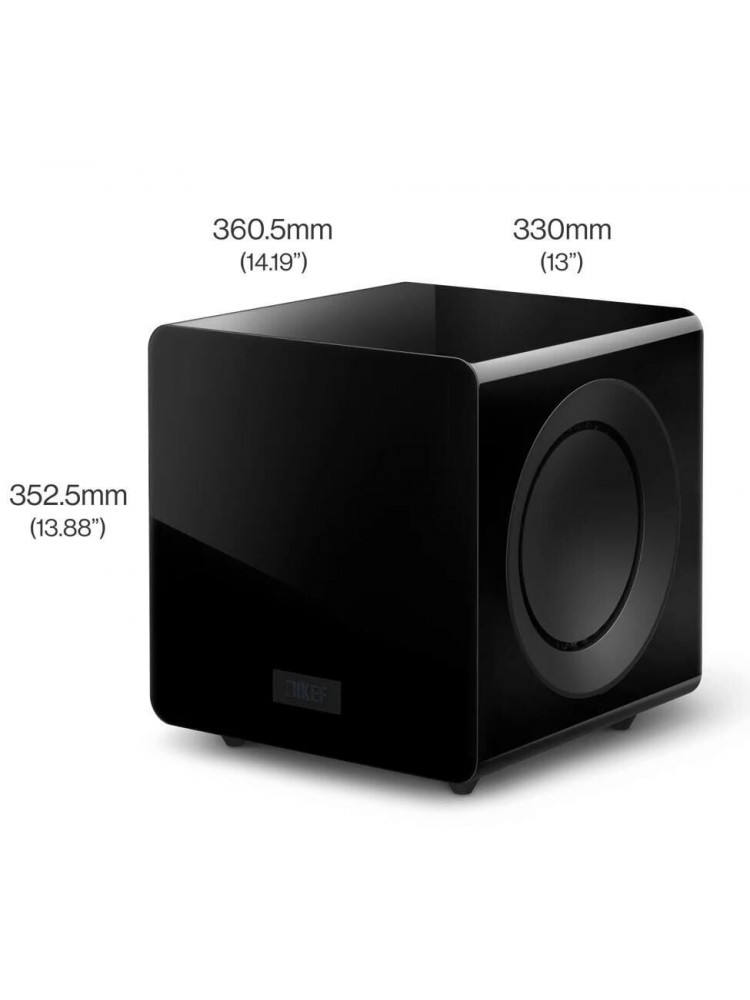 Kef KC92 Subwoofer Siyah