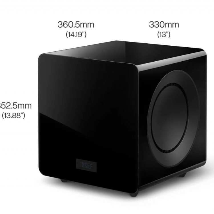 Kef KC92 Subwoofer Siyah