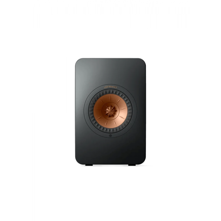 KEF LS50 Wireless II HiFi Aktif Hoparlör Çift Karbon Siyah