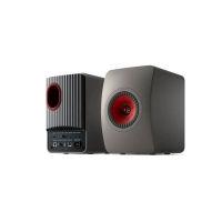KEF LS50 Wireless II HiFi Aktif Hoparlör Çift Titanyum Gri