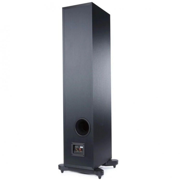 Kef Q7 Meta Kule Tipi Hoparlör Çift Saten Siyah