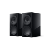 KEF R3 Meta Raf Tipi Hi-Fi Pasif Hoparlör Çift Parlak Siyah