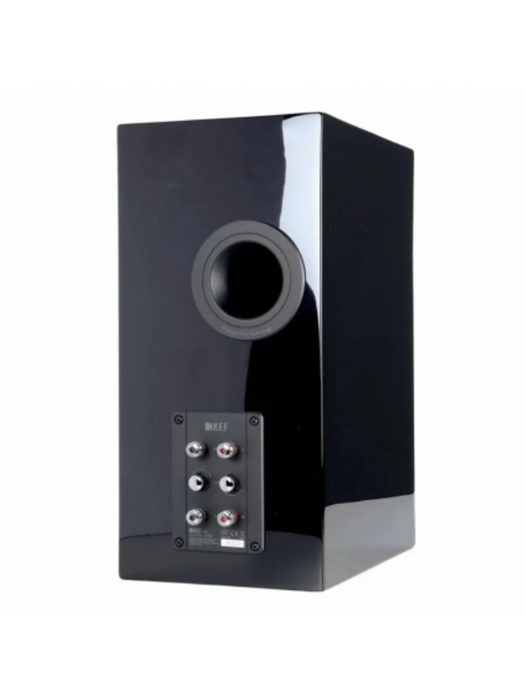 KEF R3 Meta Raf Tipi Hi-Fi Pasif Hoparlör Çift Parlak Siyah
