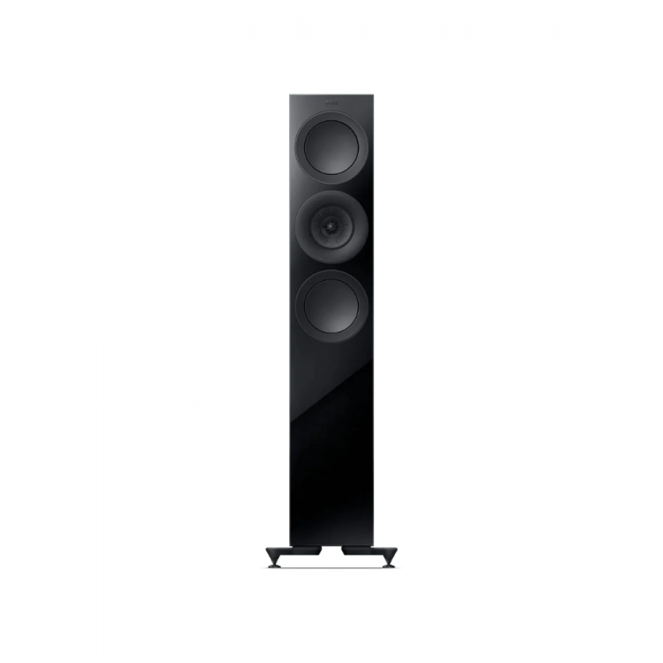 KEF R7 Meta Kule Tipi Hi-Fi Pasif Hoparlör Çift Parlak Siyah