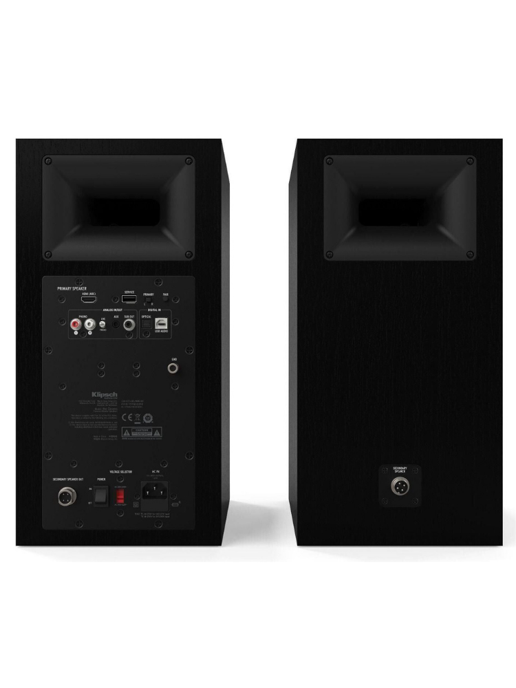 Klipsch The Sevens Aktif Bluetooth Hoparlör Çift Siyah