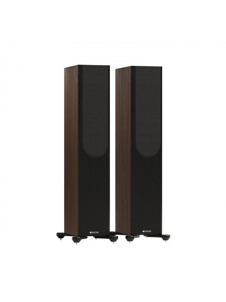 Monitor Audio Bronze 300 7G Kule Tipi Hoparlör Çift Walnut