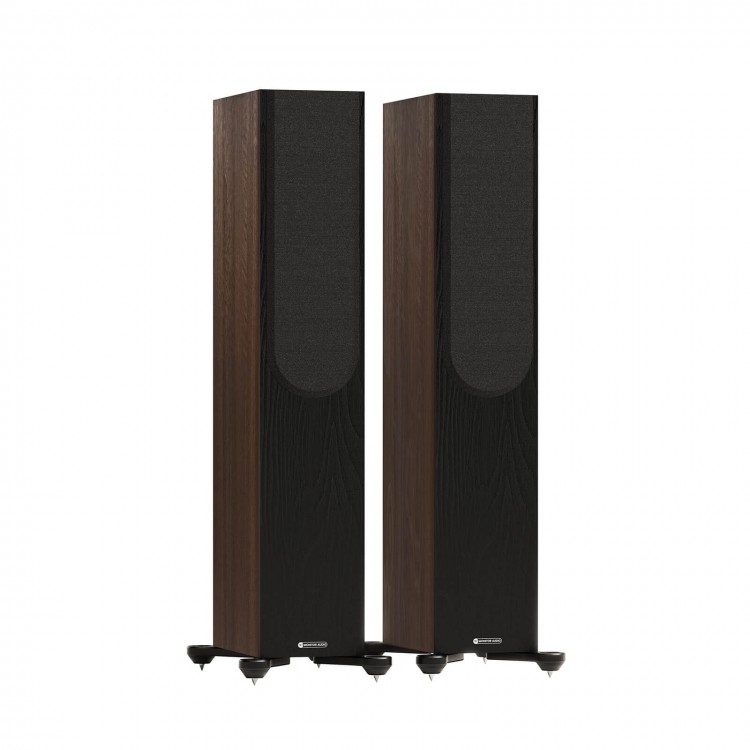 Monitor Audio Bronze 300 7G Kule Tipi Hoparlör Çift Walnut