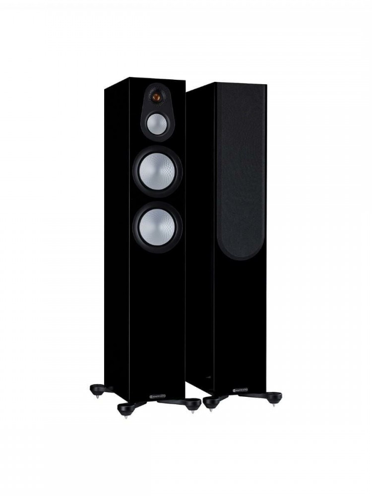 Monitor Audio Silver 300 7G Kule Tipi Hoparlör Çift Parlak Siyah