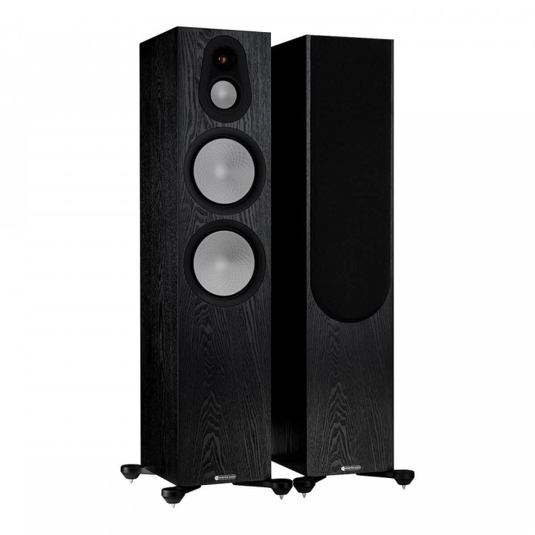 Monitor Audio Silver 500 7G Kule Tipi Hoparlör Çift Siyah