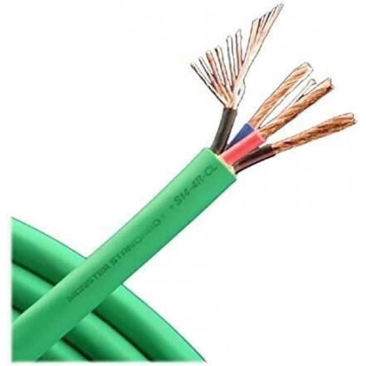 Monster 14/4 Bi-Wire Hoparlör Kablosu mt.(Ürün Metre Cinsinden Satılmaktadır.)