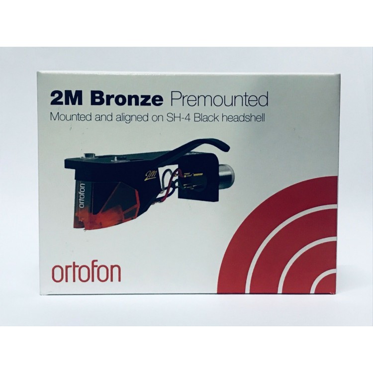 Ortofon 2M Bronze Premounted (2M Bronze + SH-4 Black)