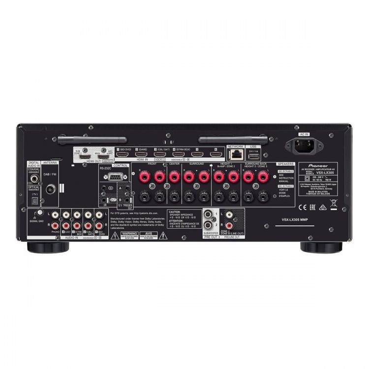 Pioneer VSX-LX305 100 Watt 9.2 Kanal Ev Sİnema Amplifikatörü