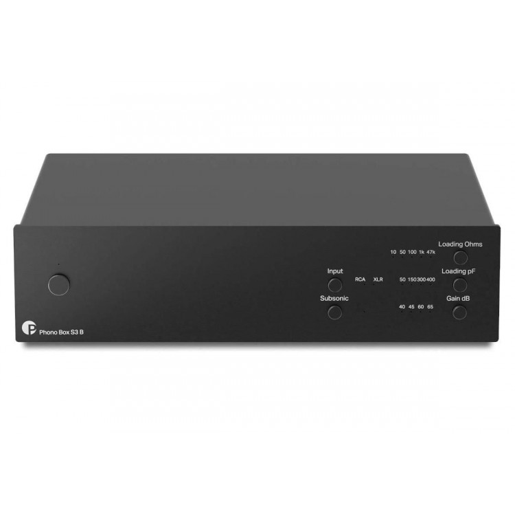 Pro-Ject Phono Box S3 B Pikap Pre-amplifier Siyah
