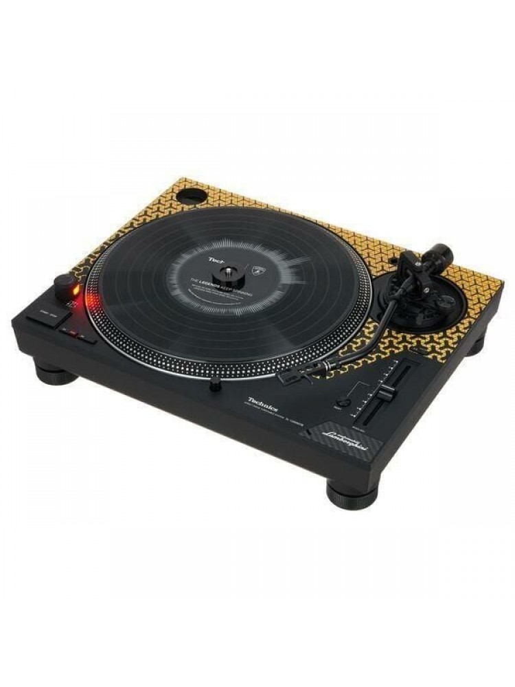 Technics SL-1200M7BEY Special Edition Lamborghini Direct Drive Turntable Sarı