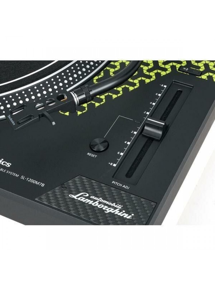 Technics SL-1200M7BEY Special Edition Lamborghini Direct Drive Turntable Sarı