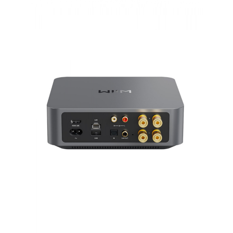 Wiim Amp Streaming Stereo Amplifier Space Grey