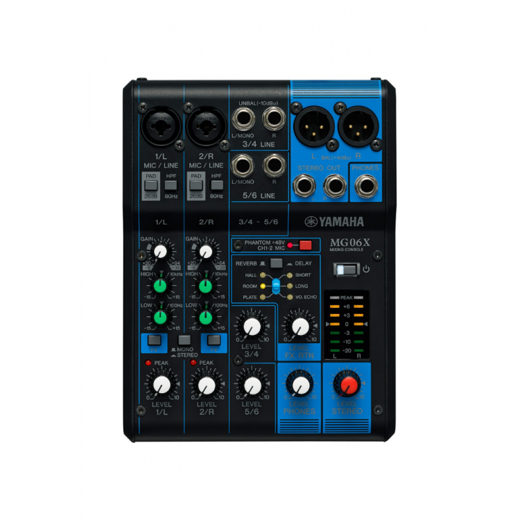 Yamaha MG06X 6 Kanal Analog Mixer