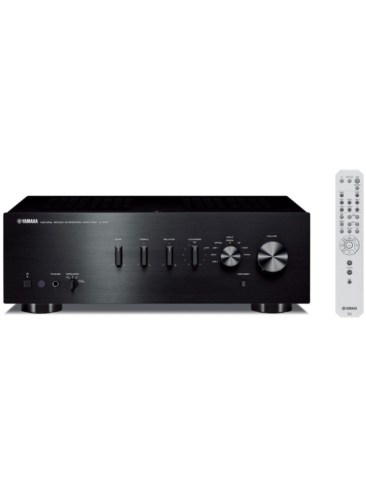 Yamaha A-S301 Stereo Amplifier Siyah