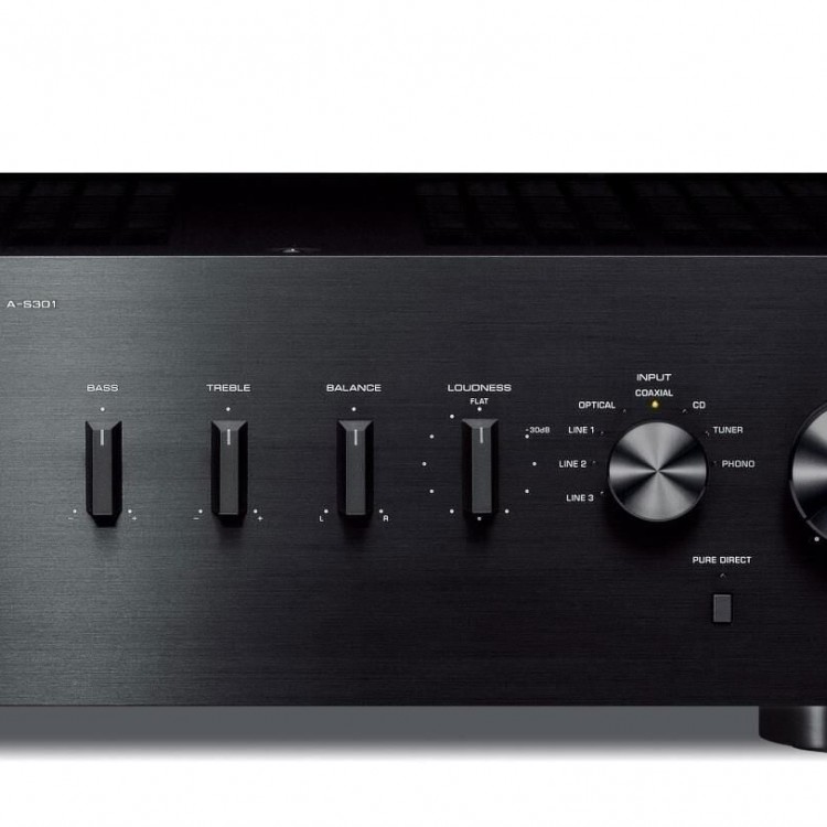 Yamaha A-S301 Stereo Amplifier Siyah